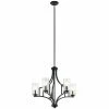 Budget 🎉 Kichler Lighting Vara 60W 5-Light Chandelier in Distressed Black ⭐ -Kichler Lighting shop Query 947