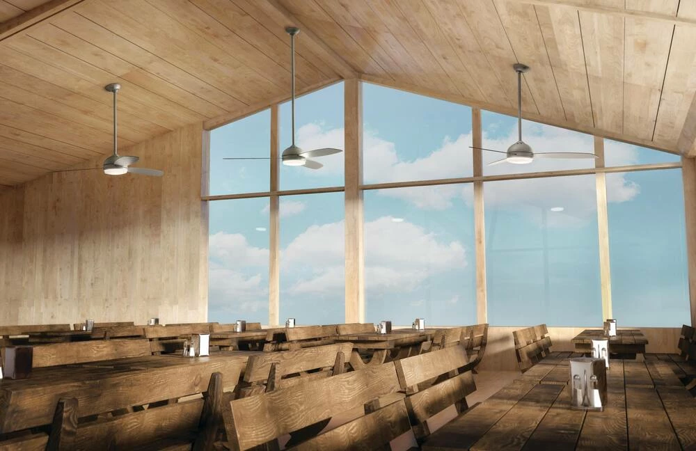 Best Pirce 😀 Kichler Lighting Vassar™ 55W 3-Blade Ceiling Fan with 52 in. Blade Span in Brushed Nickel ⭐ 4 Best Pirce 😀 Kichler Lighting Vassar™ 55W 3-Blade Ceiling Fan with 52 in. Blade Span in Brushed Nickel ⭐ - Image 2