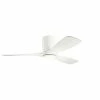 Outlet 𧨠Kichler Lighting Volos 57W 1-Light 3-Blade LED Ceiling Fan in Matte White β€οΈ 2 Outlet 𧨠Kichler Lighting Volos 57W 1-Light 3-Blade LED Ceiling Fan in Matte White β€οΈ -Kichler Lighting shop Query 97