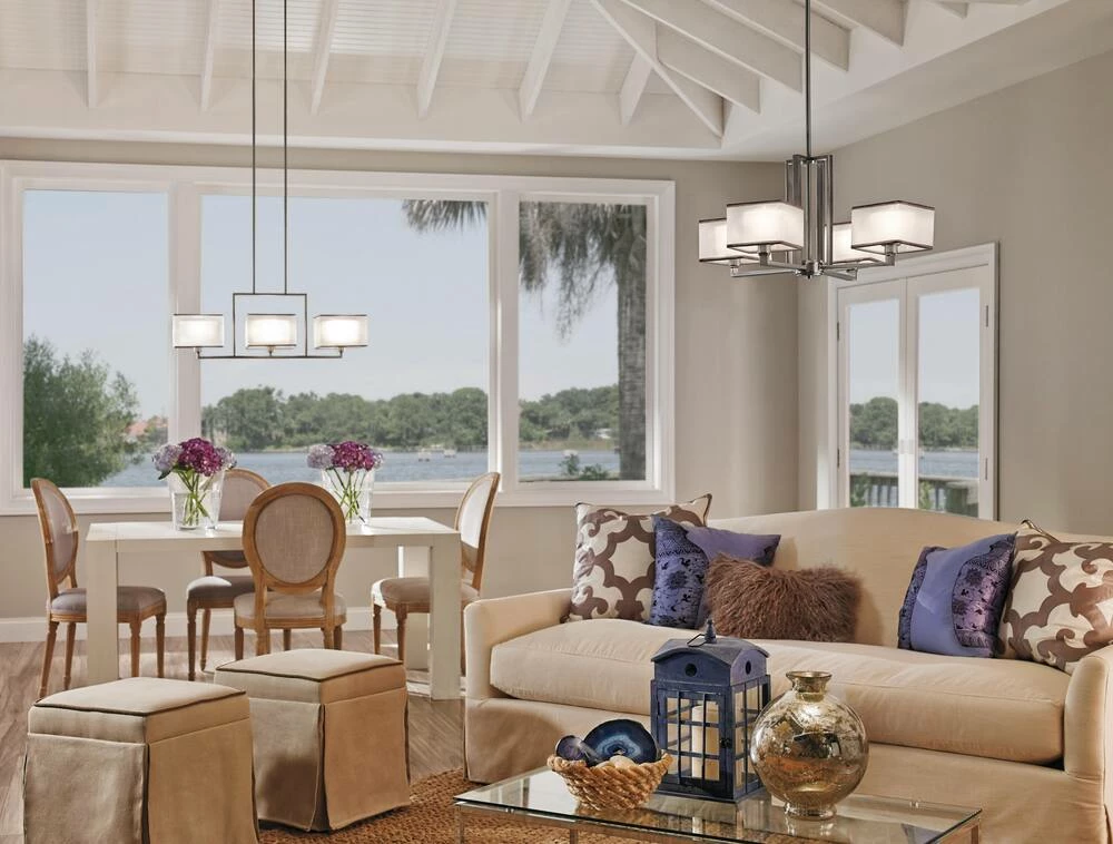 Deals π€© Kichler Lighting Kailey 60W 3-Light Medium Chandelier in Brushed Nickel β 4 Deals π€© Kichler Lighting Kailey 60W 3-Light Medium Chandelier in Brushed Nickel β - Image 2