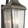 New 🔥 Kichler Lighting Forestdale 2-Light 60W Up Lighting Outdoor Wall Sconce in Olde Bronze ❤️ -Kichler Lighting shop Query 987